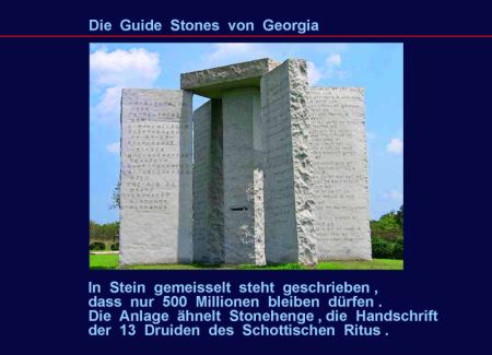 Georgia guide stones