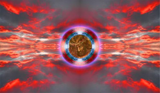 Jesus Christus - Sein Tod hat Dich erlöst - nimm diese Erlösung an - Meer in Rot S - 